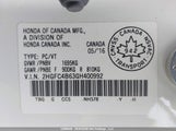 Honda Civic Lx 2HGFC4B63GH400992 снимка