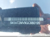 Nissan Rogue 5N1AT2MV9GC880195 снимка
