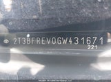 Toyota Rav4 Le 2T3BFREV0GW431671 снимка