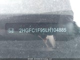 Honda Civic Touring 2HGFC1F95LH104885 снимка
