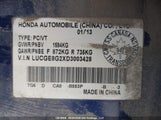 Honda Fit Dx LUCGE8G2XD3003428 снимка