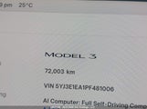 Tesla Model 3 5YJ3E1EA1PF481006 fotografie
