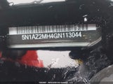 Nissan Murano S/Sl/Sv/Platinum 5N1AZ2MH4GN113044 снимка