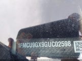 Ford Escape Se 1FMCU9GX9GUC02598 fotografie