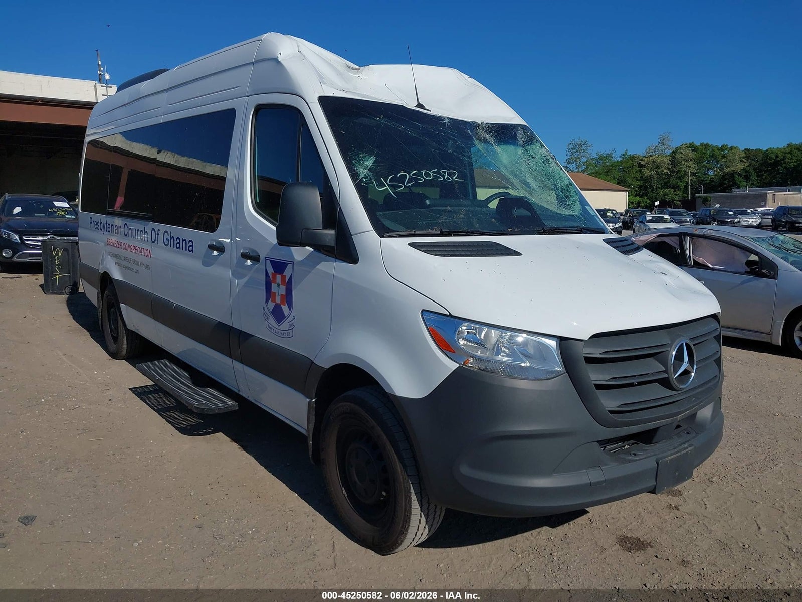 2025 MERCEDES-BENZ SPRINTER 2500 HIGH ROOF 4-CYL DIESEL HO