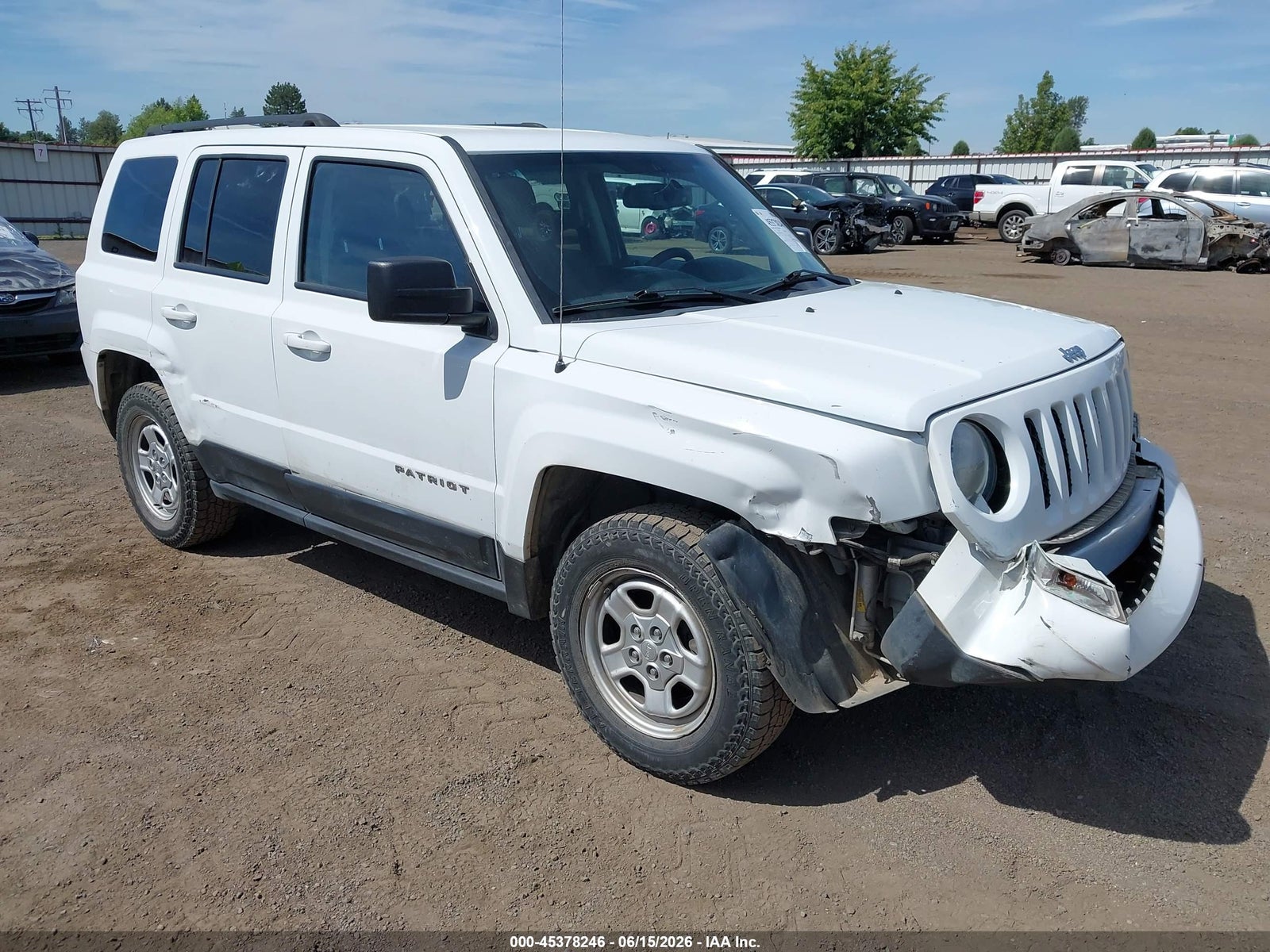 2017 JEEP PATRIOT SPORT 4X4