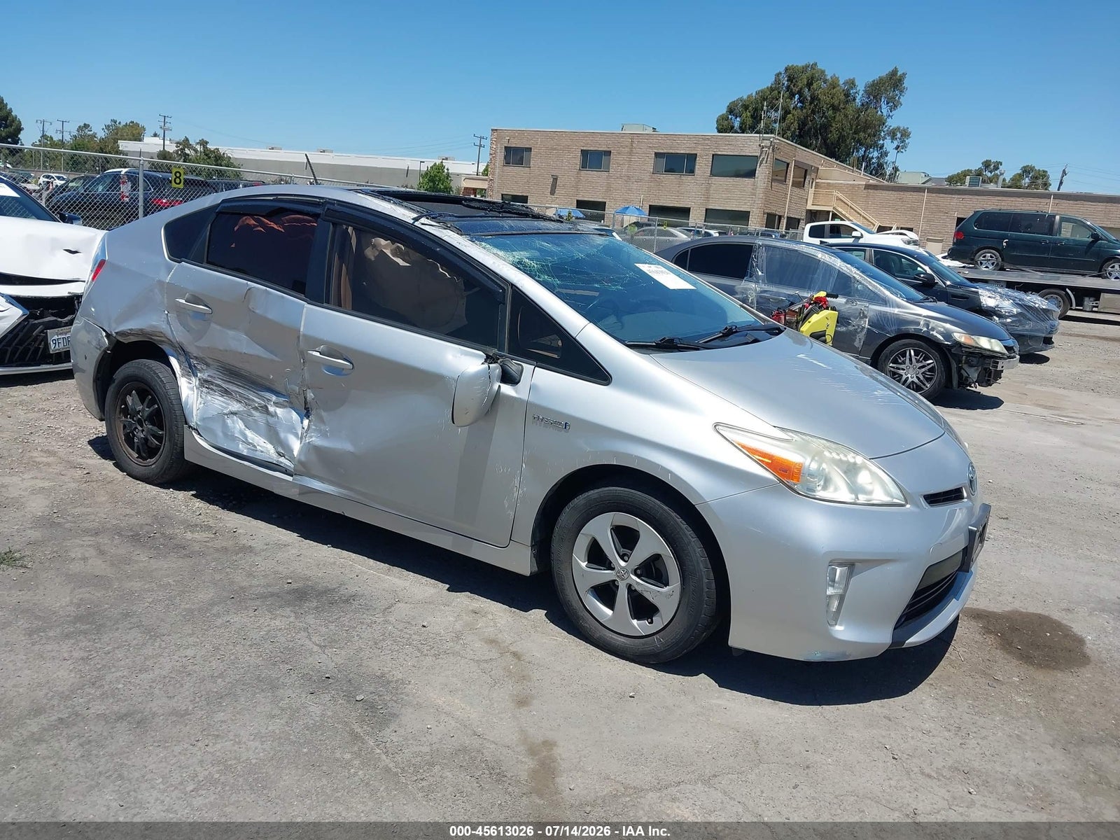 2013 TOYOTA PRIUS FOUR