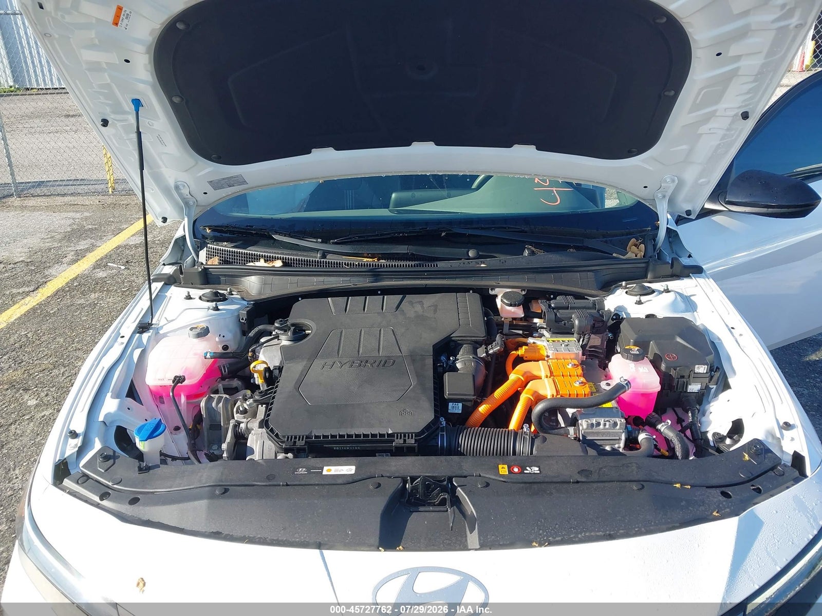 2025 Hyundai Elantra Hybrid, auction photo 10