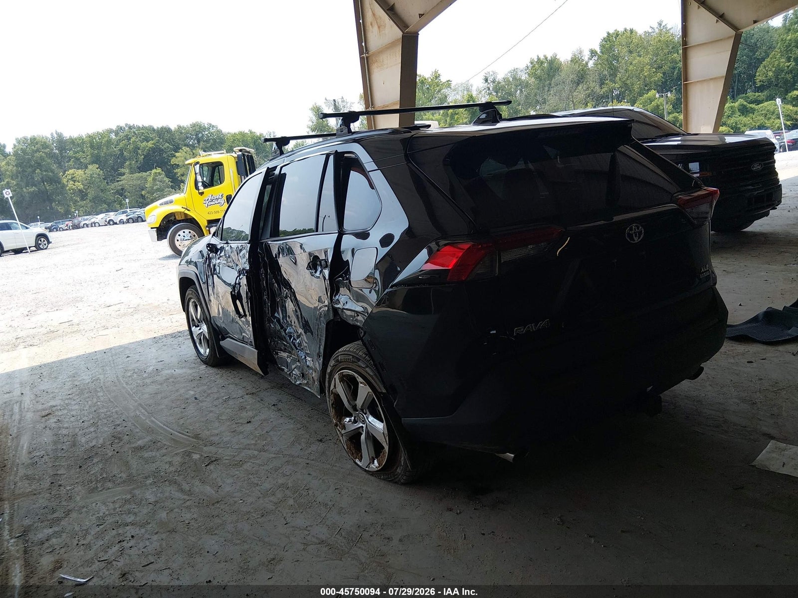 2021 Toyota RAV4 Hybrid, auction photo 3