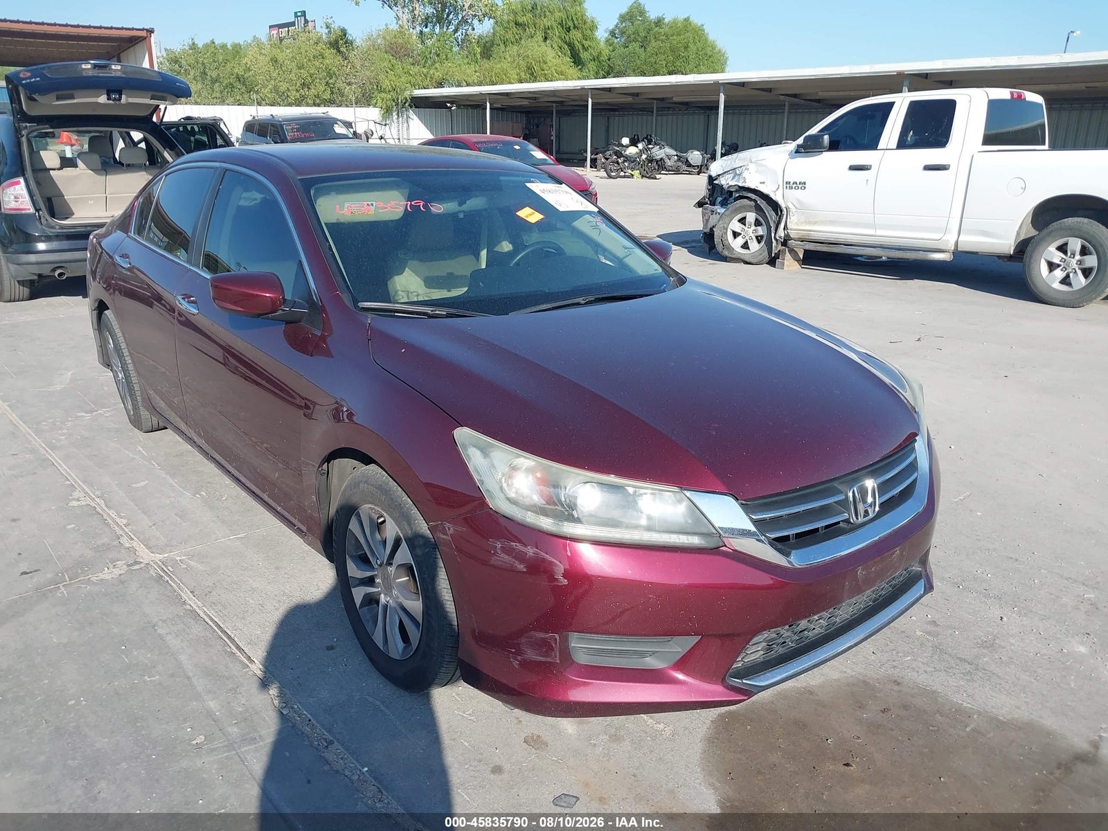 2014 HONDA ACCORD LX