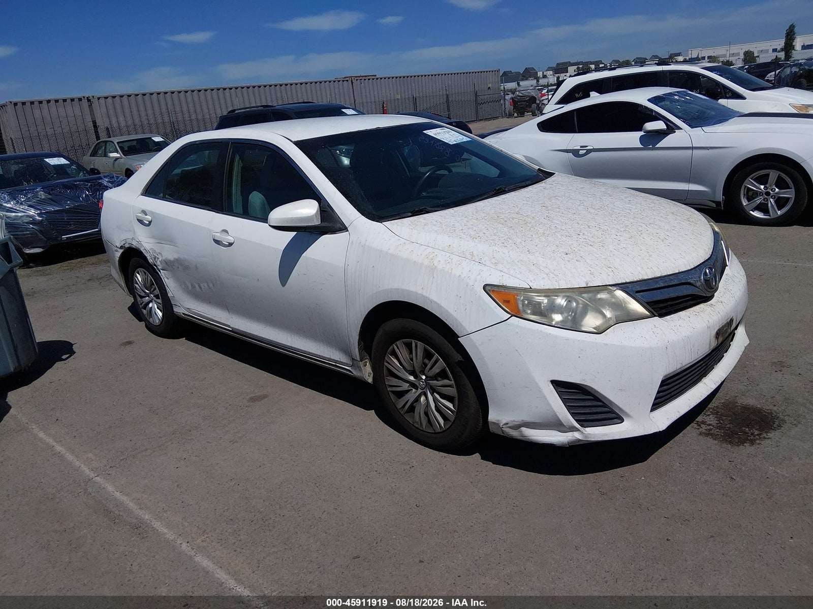 2012 TOYOTA CAMRY LE