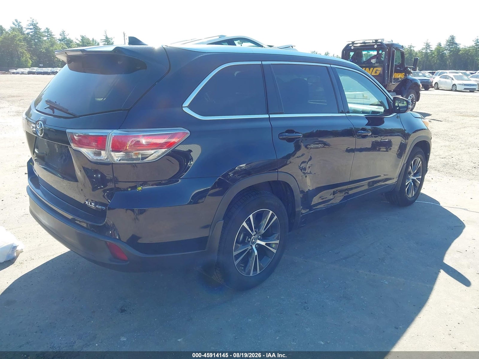 2016 Toyota Highlander, auction photo 4
