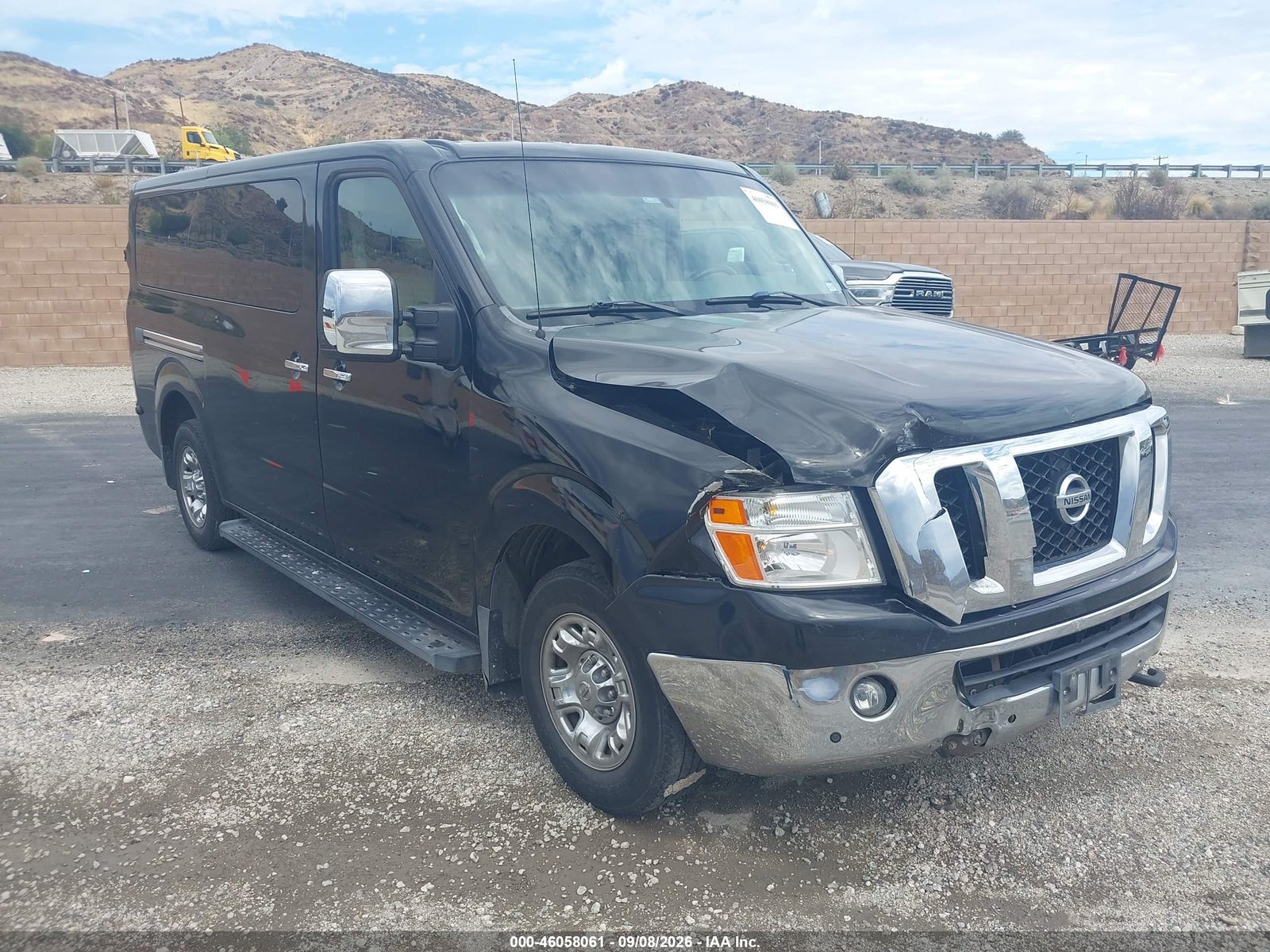 2017 NISSAN NV PASSENGER NV3500 HD SL V8