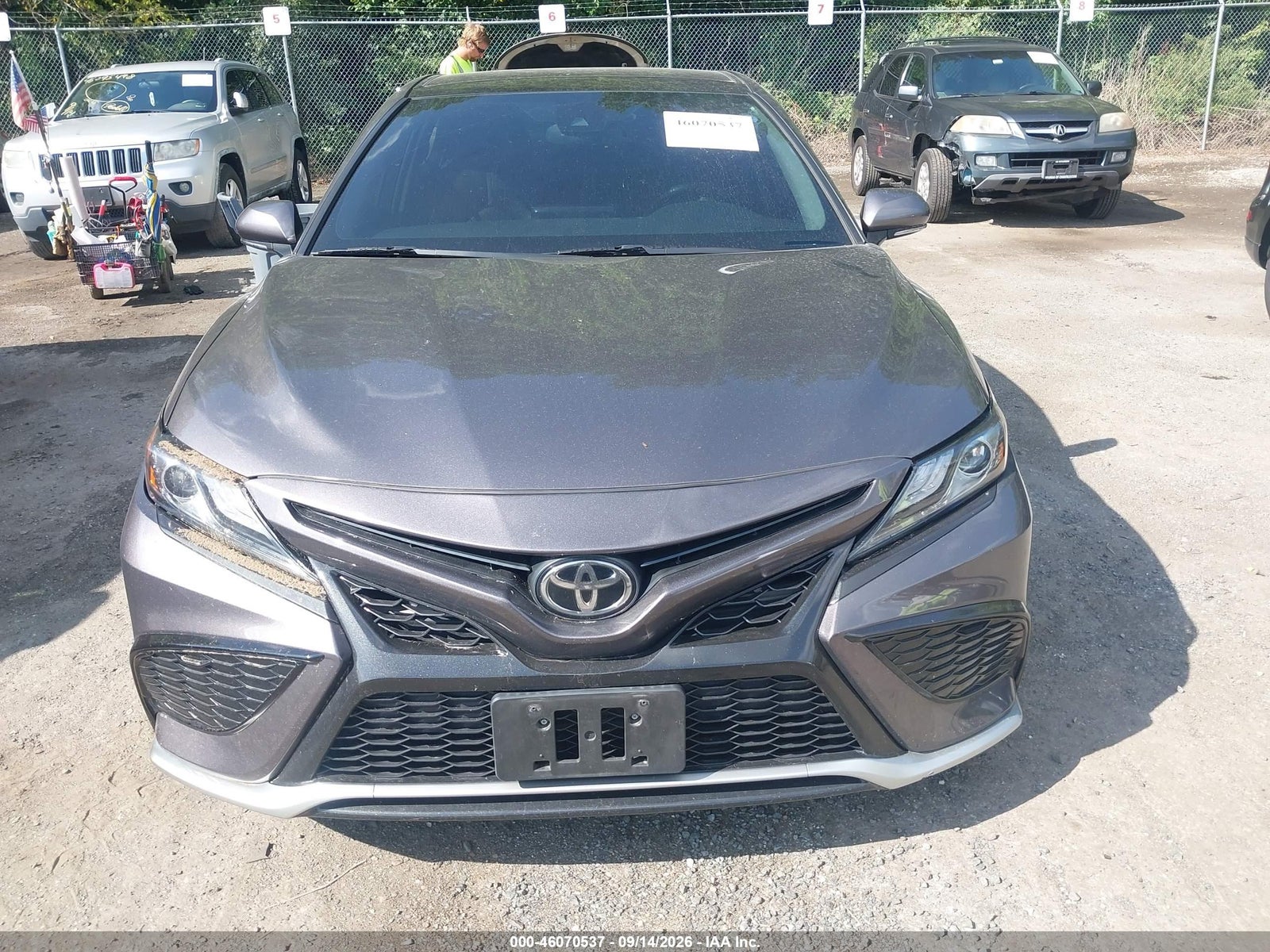 2021 Toyota Camry, auction photo 12