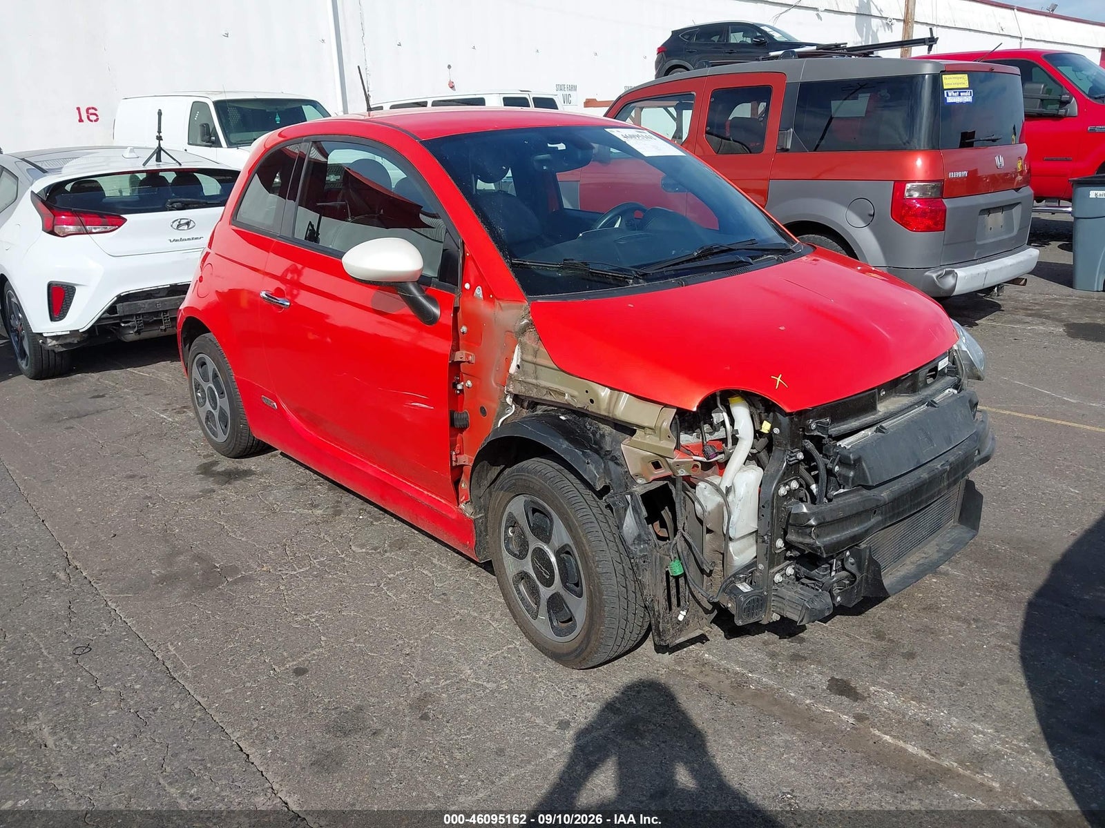 2017 FIAT 500E BATTERY ELECTRIC