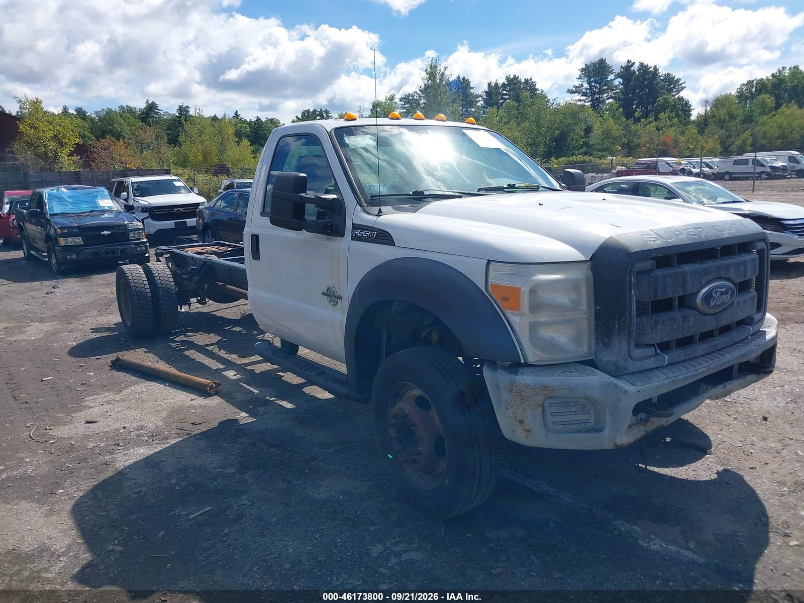 2012 FORD F-550 CHASSIS XL