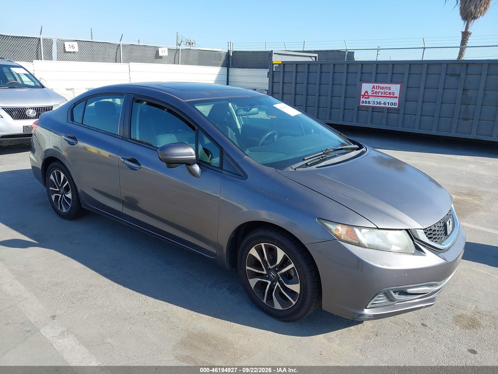 2015 HONDA CIVIC EX