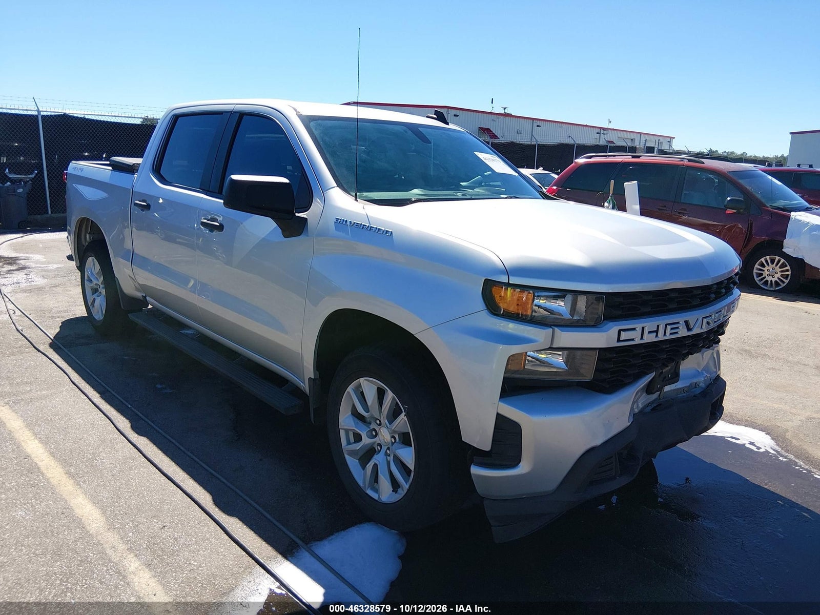 2021 CHEVROLET SILVERADO 1500 4WD  SHORT BED CUSTOM