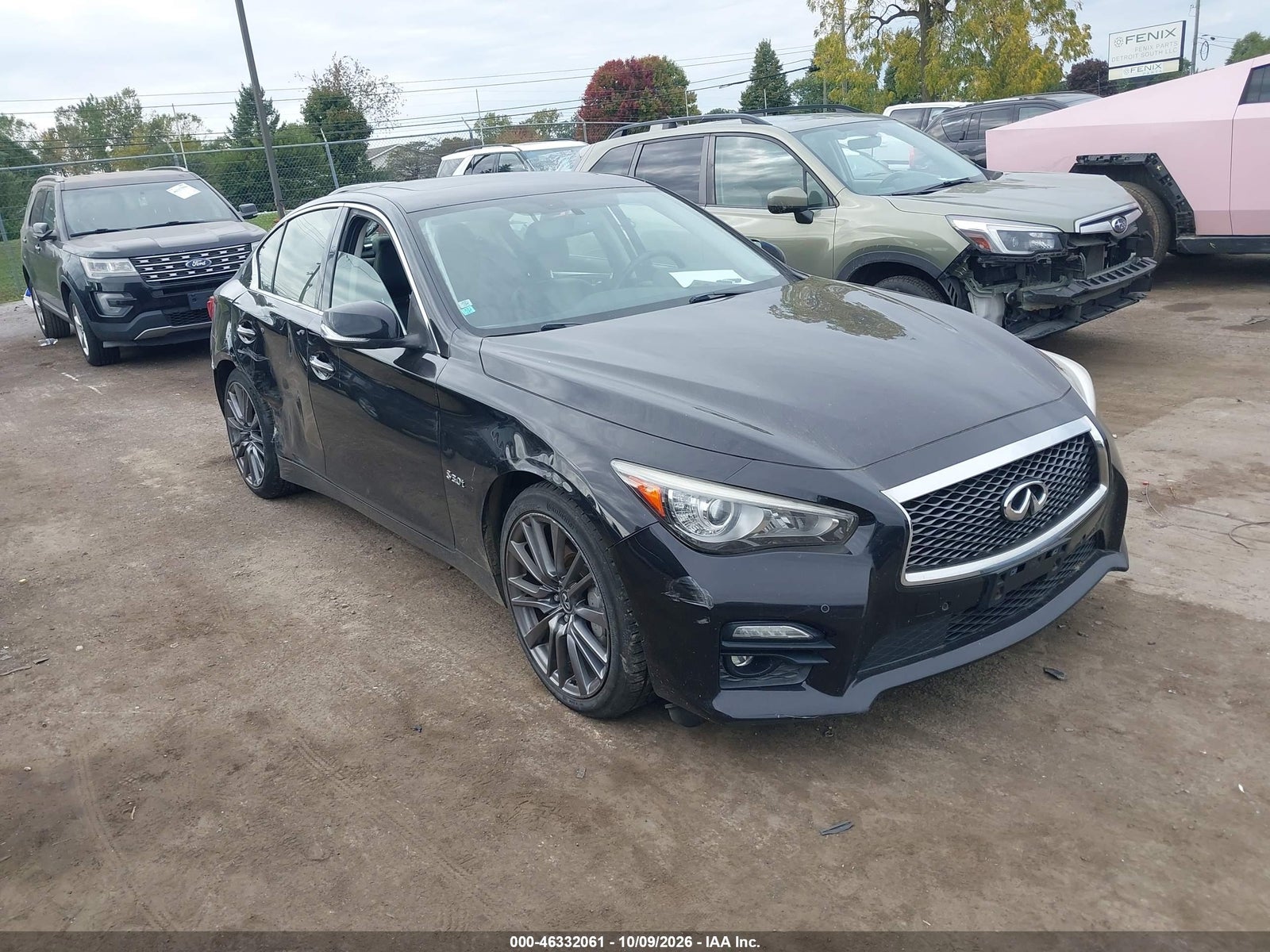 2016 INFINITI Q50 3.0T RED SPORT 400
