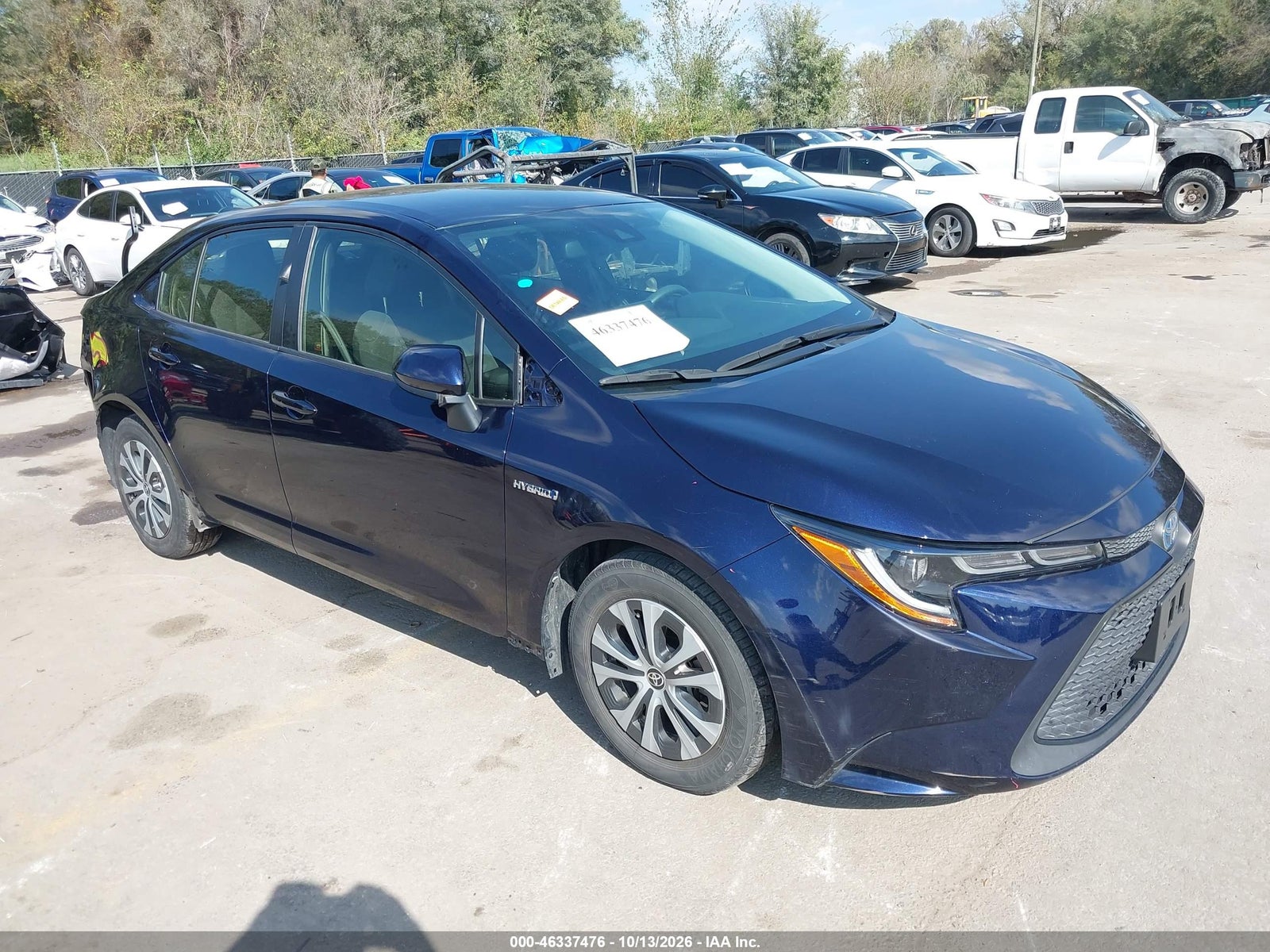 2020 TOYOTA COROLLA HYBRID LE