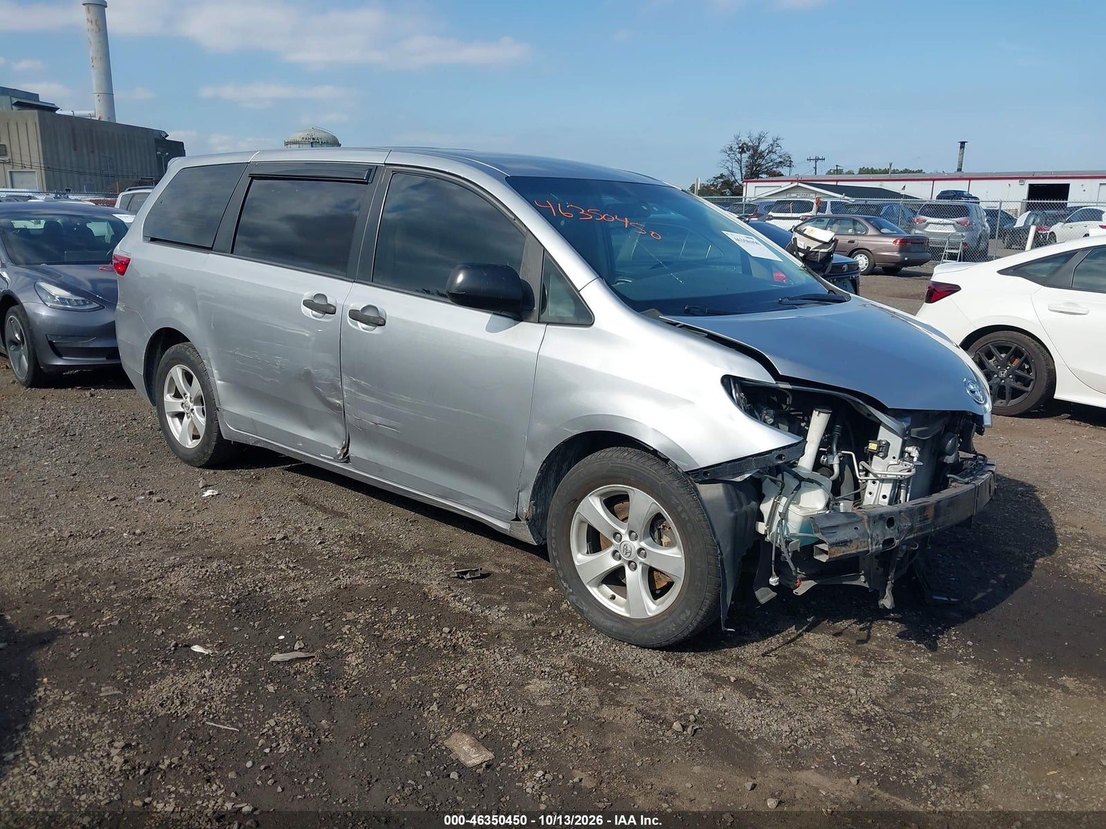 2017 TOYOTA SIENNA L 7 PASSENGER