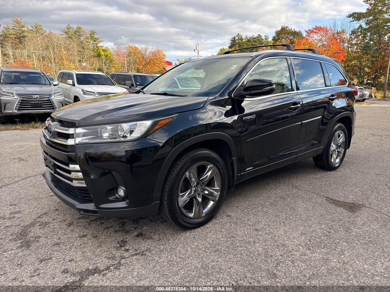 2019 Toyota Highlander Hybrid, auction photo 2