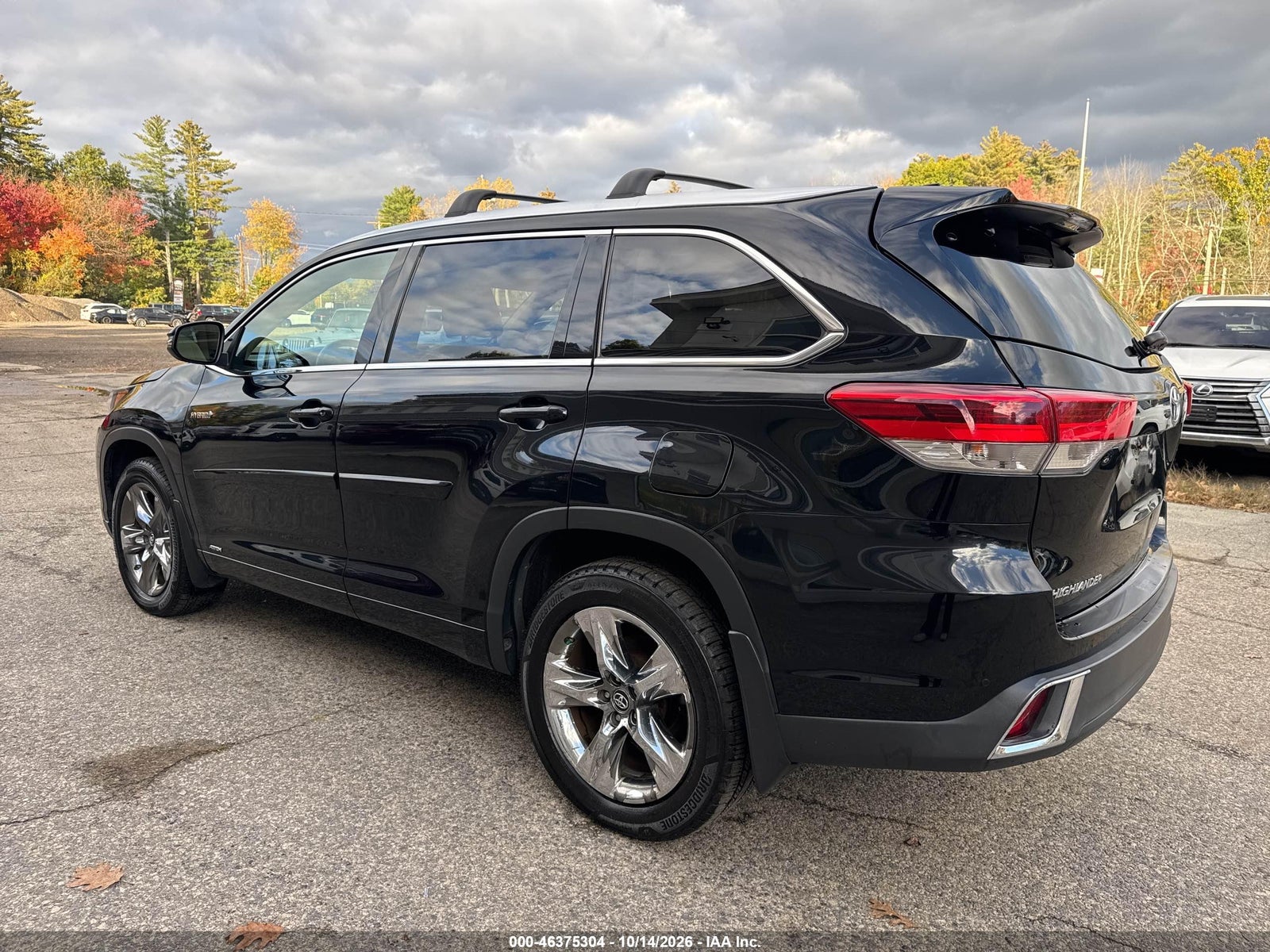 2019 Toyota Highlander Hybrid, auction photo 3