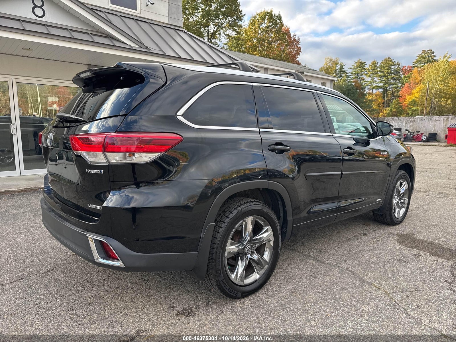 2019 Toyota Highlander Hybrid, auction photo 4