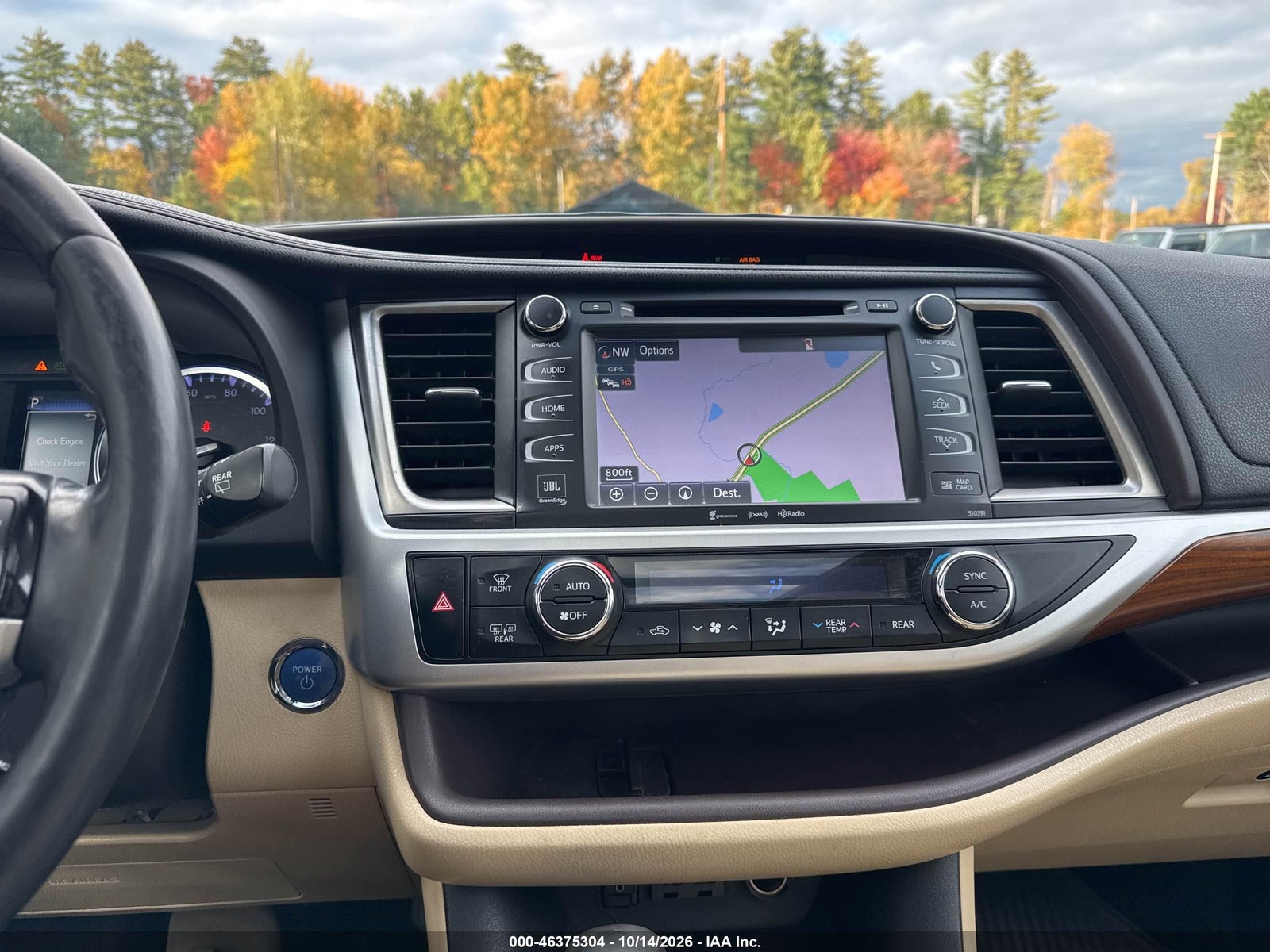 2019 Toyota Highlander Hybrid, auction photo 6