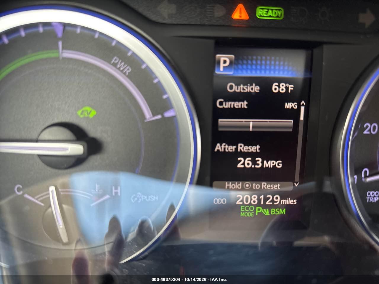 2019 Toyota Highlander Hybrid, auction photo 7
