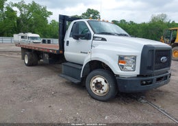 2018 Ford F-650 Diesel Kick-Up Frame