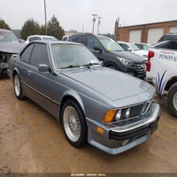 1987 BMW 635 Csi Automatic L6