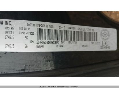 2017 Dodge Grand Caravan Crew