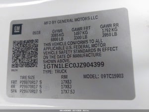 2018 GMC SIERRA 1500