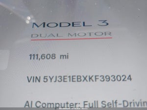 2019 TESLA MODEL 3 LONG RANGE/PERFORMANCE