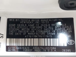 2024 TOYOTA CAMRY SE