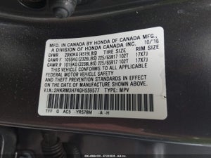 2016 HONDA CR-V EX-L