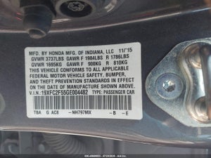 2016 HONDA CIVIC LX