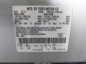2017 FORD EXPLORER XLT