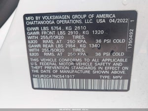2022 VOLKSWAGEN ATLAS 3.6L V6 SE W/TECHNOLOGY