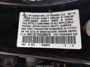 2016 HONDA CIVIC EX