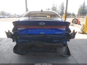 2023 HYUNDAI ELANTRA HYBRID BLUE