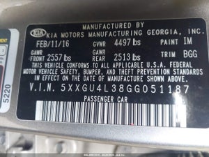 2016 KIA OPTIMA EX