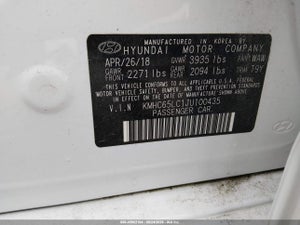 2018 HYUNDAI IONIQ HYBRID BLUE