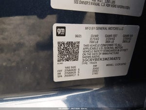 2021 CHEVROLET SILVERADO 1500 4WD  STANDARD BED CUSTOM