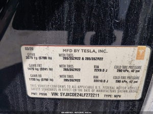 2020 TESLA MODEL X LONG RANGE DUAL MOTOR ALL-WHEEL DRIVE/LONG RANGE PLUS DUAL MOTOR ALL-WHEEL DRIVE