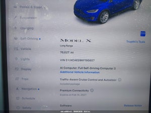 2019 TESLA MODEL X 100D/75D/LONG RANGE
