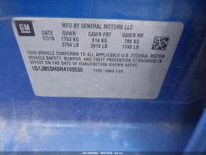 2017 CHEVROLET SONIC LS AUTO