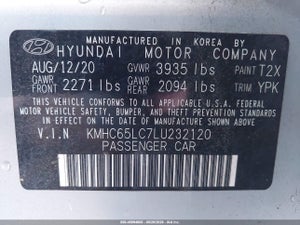 2020 HYUNDAI IONIQ HYBRID BLUE