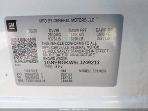 2020 CHEVROLET TRAVERSE FWD LT CLOTH